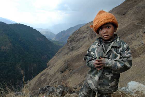 Boy in Nepal by Peter Biro The IRC